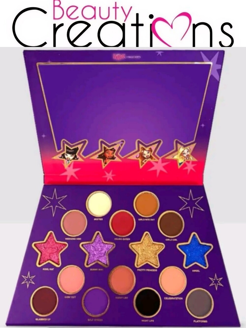 Beauty Creations X Bratz Girls Night Out Eyeshadow Palette